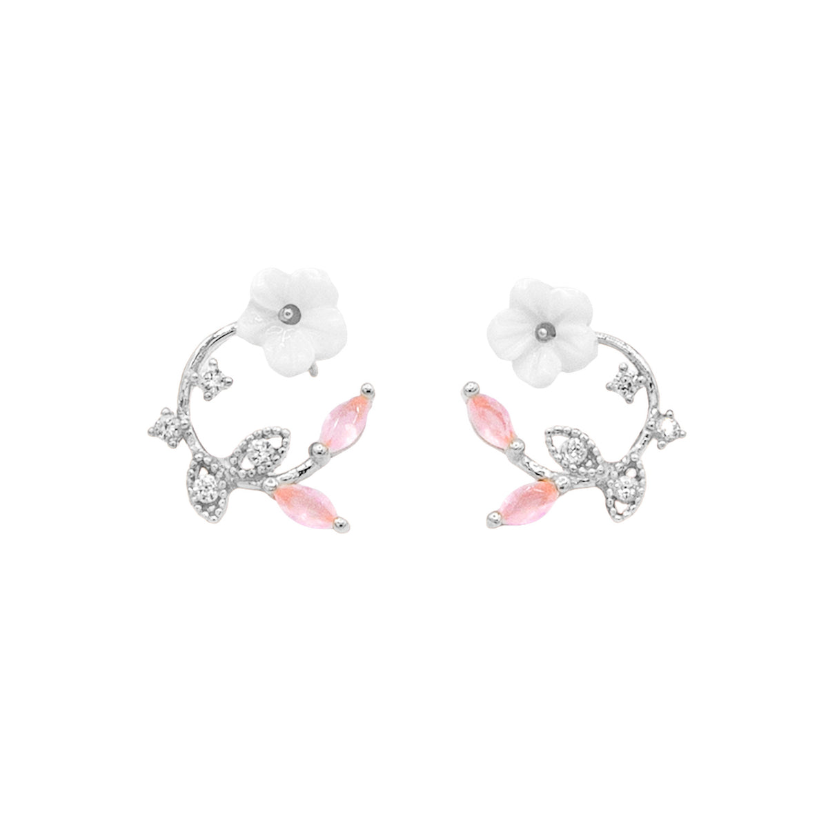 Elegant Pink Earrings