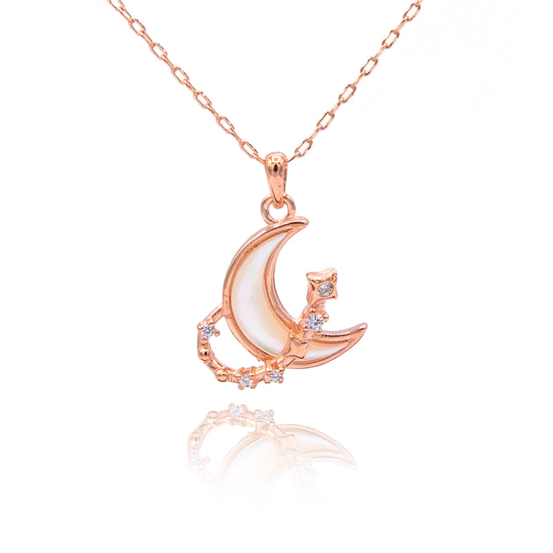 Halo Moon Necklace