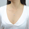 Opalite Necklace-Dangling Necklace-La Meno