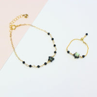 Black Star Set-Jewelry Set-La Meno