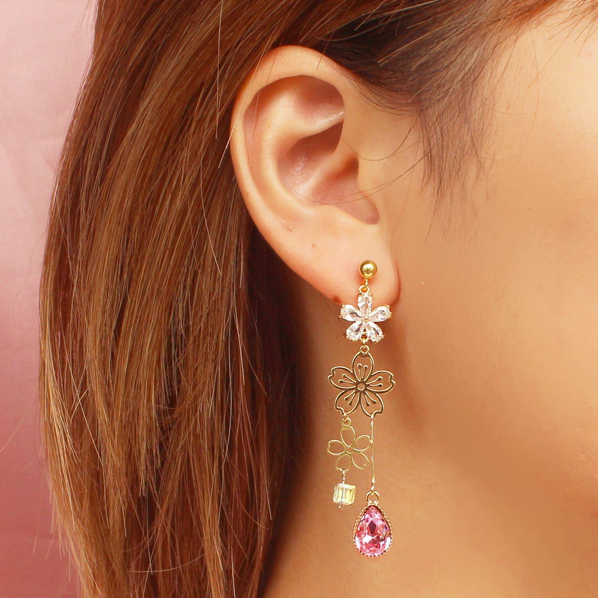 Blooming Flowers Earring-Adorn Earring-La Meno