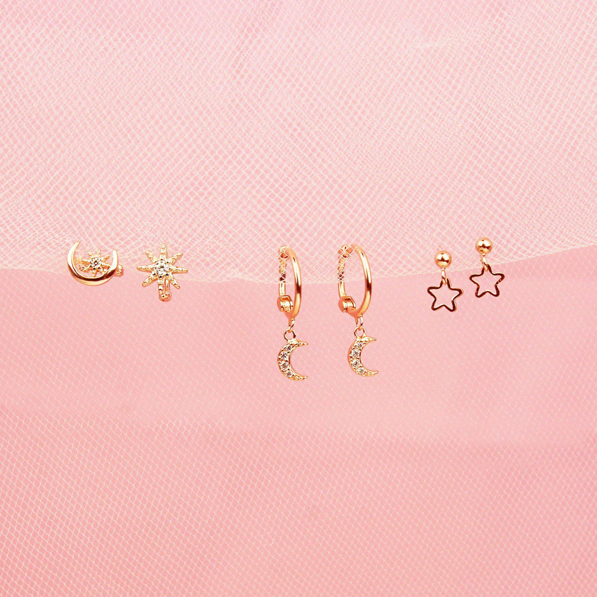 Bright Evening Earring Set-Jewelry Set-La Meno