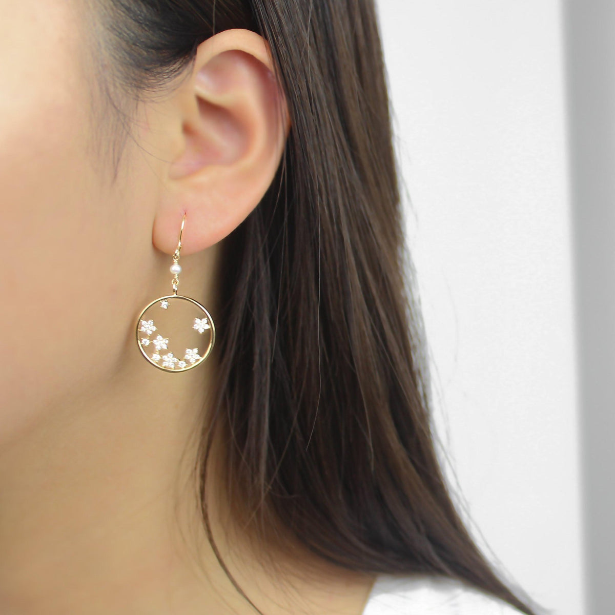 Catching the Star Earring-Adorn Earring-La Meno