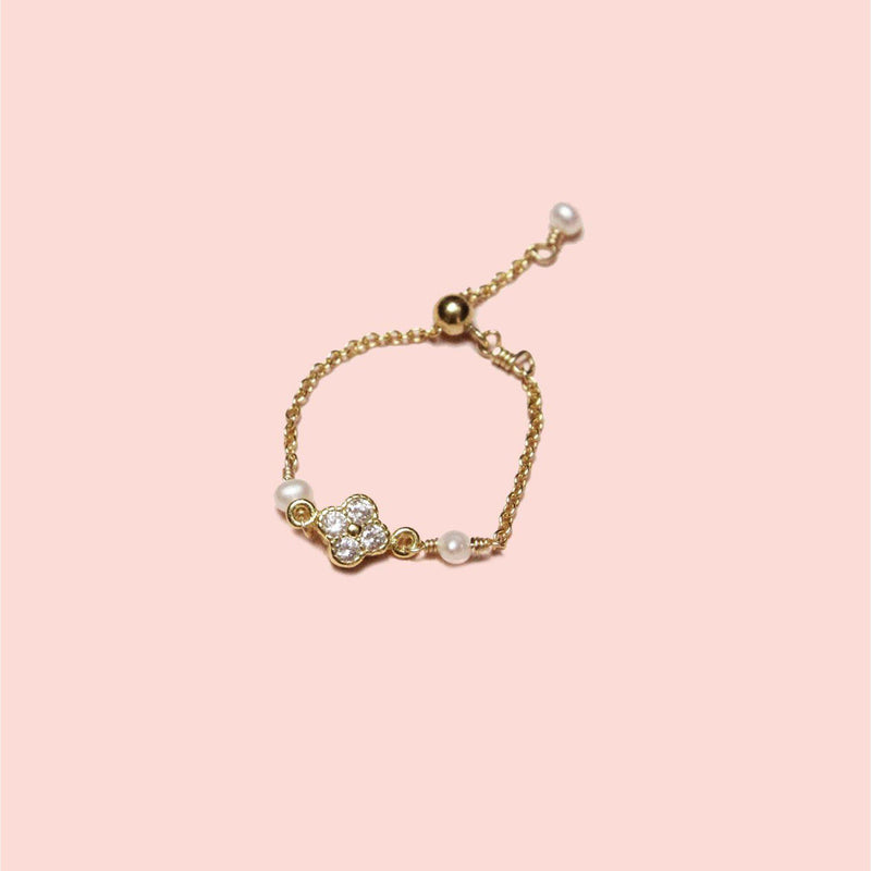 Clover Ring-Adorn Rings-La Meno