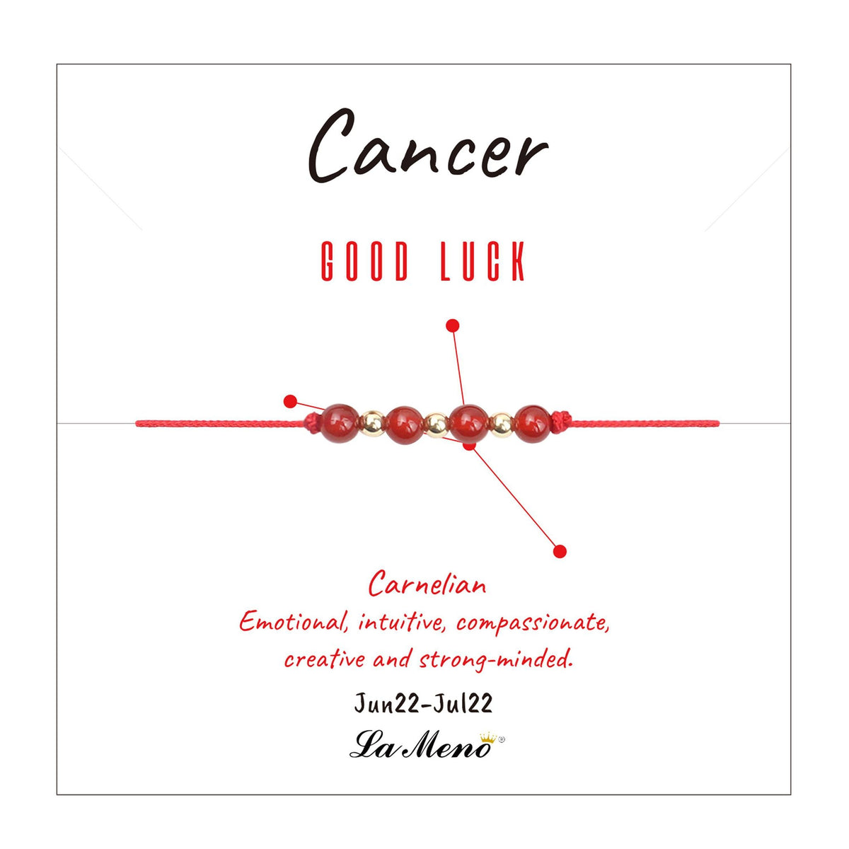 [Constellation] Cancer Bracelet-Constellation-La Meno