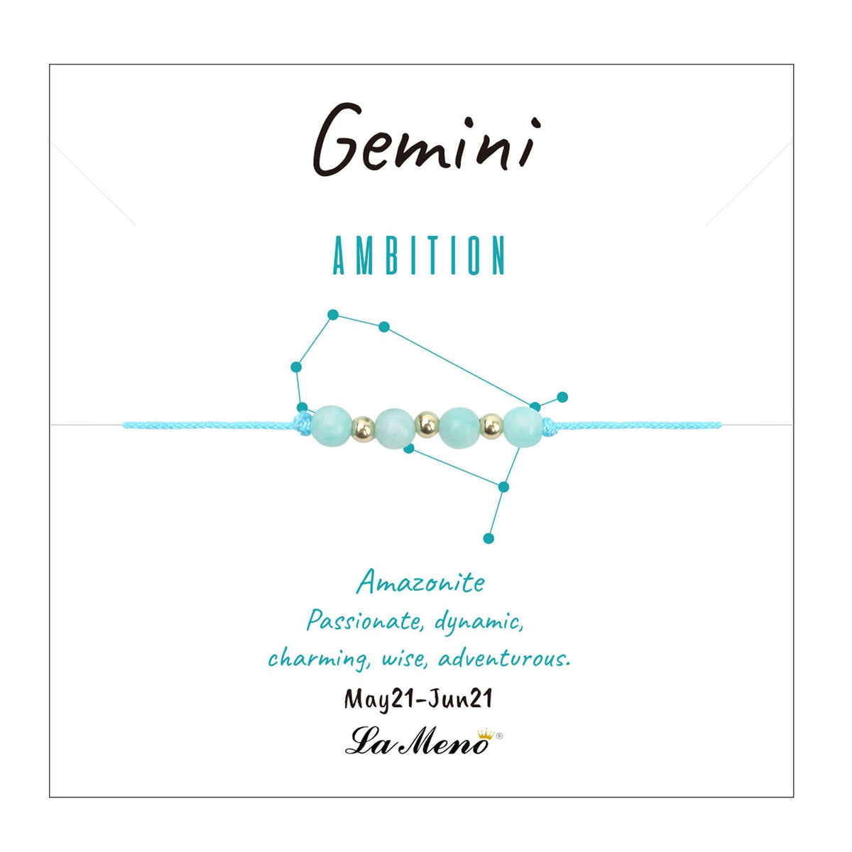 [Constellation] Gemini Bracelet-Constellation-La Meno