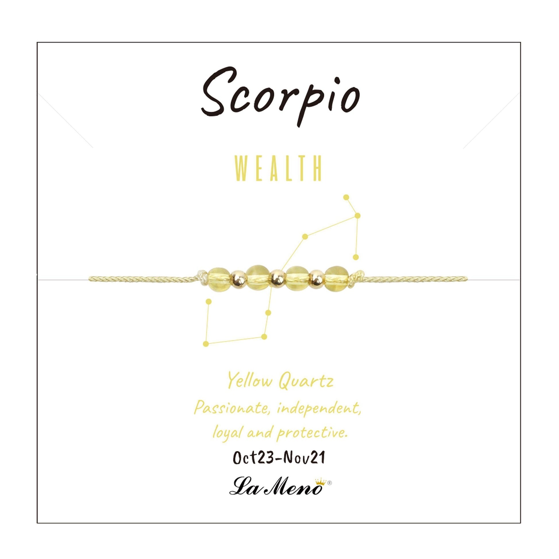 [Constellation] Scorpio Bracelet-Constellation-La Meno
