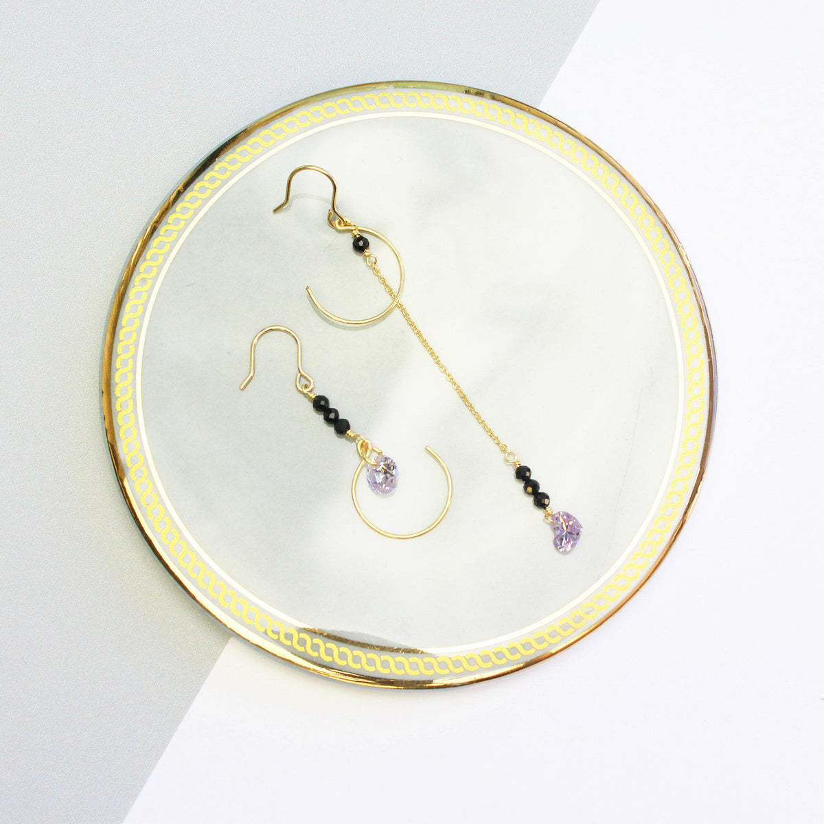 Crescent Earring-Adorn Earring-La Meno