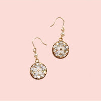 Crystal Blossom Earring-Adorn Earring-La Meno