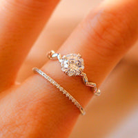 Diamond Line Ring-Limited Edition-La Meno