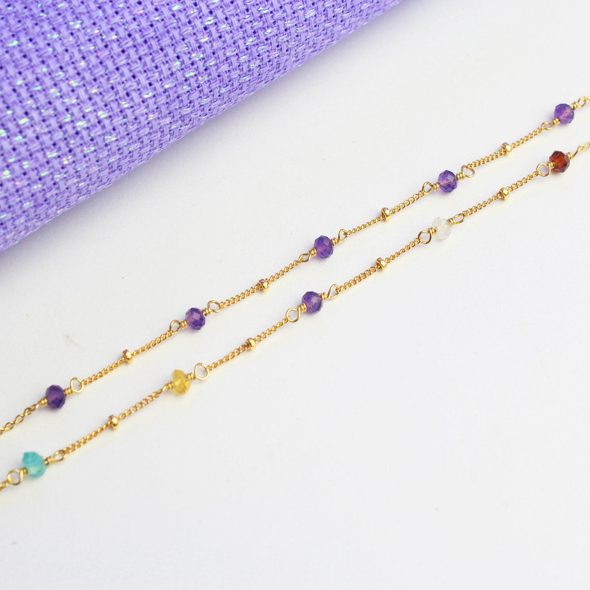 Double Anklet Set-Jewelry Set-La Meno