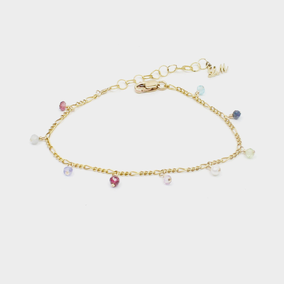 Dropping Rainbow Bracelet-Adorn Bracelet-La Meno