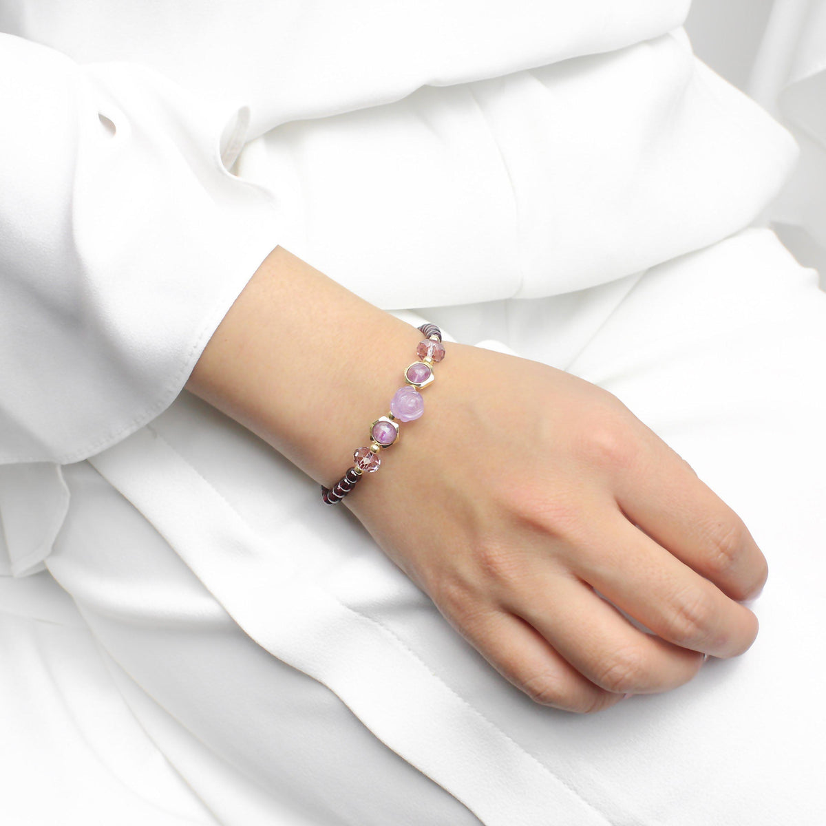 Eclipse-Energy Stone Bracelet-La Meno