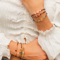 Fabulous Pink-Energy Stone Bracelet-La Meno