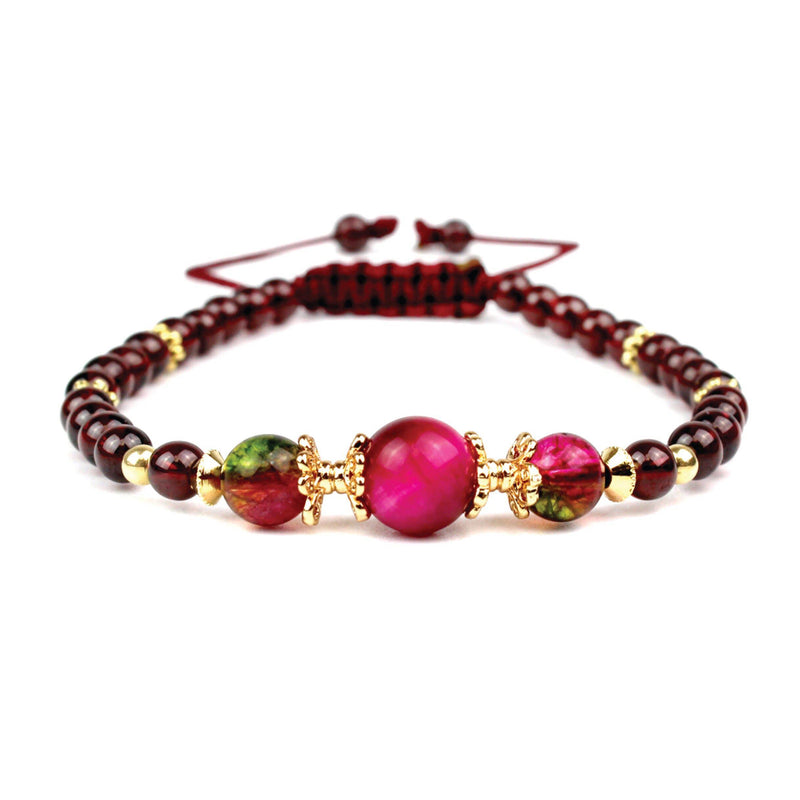 Fabulous Pink-Energy Stone Bracelet-La Meno