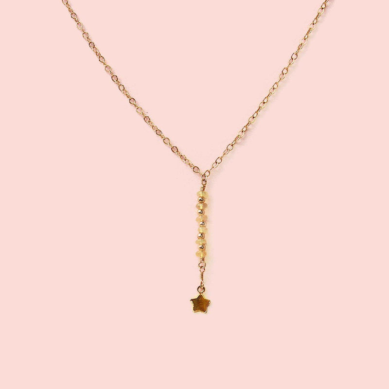 Falling Star-Adorn Necklace-La Meno