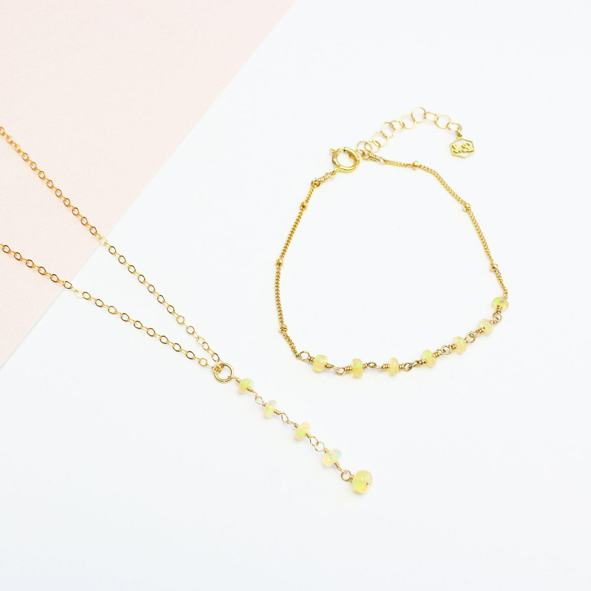 Fire Opal Set-Jewelry Set-La Meno