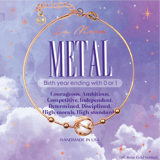 [Five Elements Bracelet] Metal-La Meno