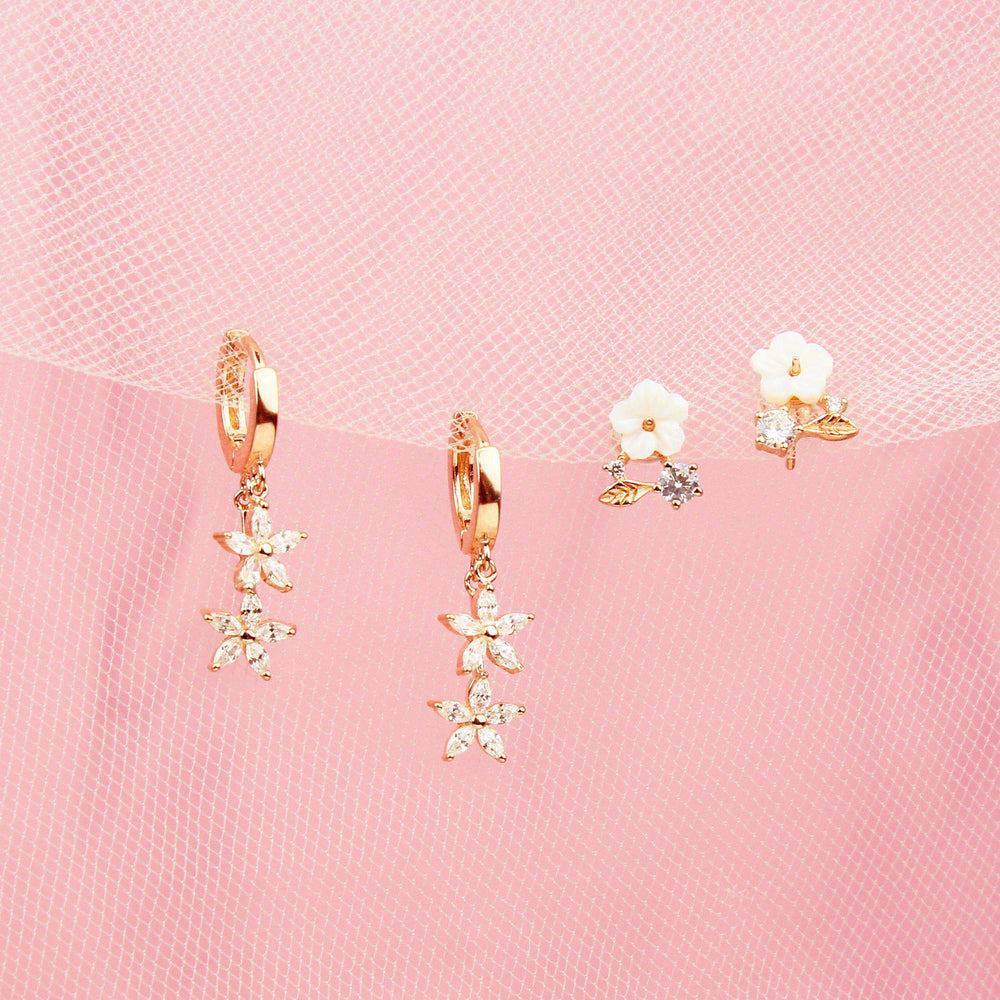 Flora Earrings Set