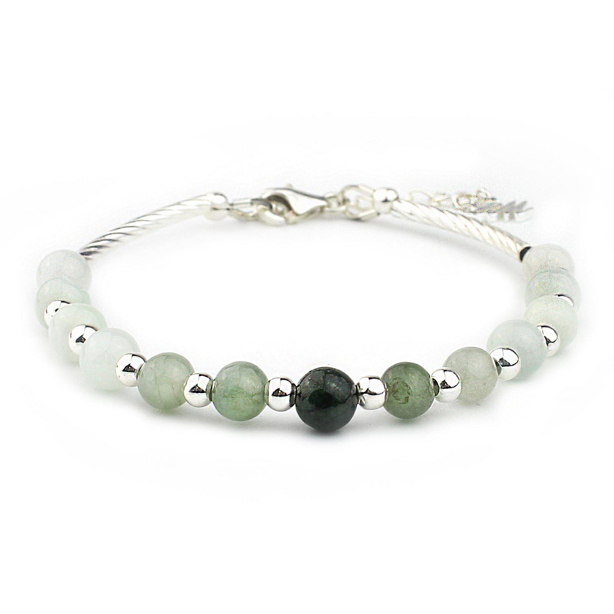 Green Forest-Energy Stone Bracelet-La Meno