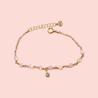 Teardrop Opal Bracelet-Adorn Bracelet-La Meno