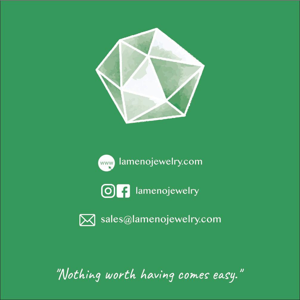 [Hexagon] Green Agate Bracelet