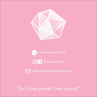 [Hexagon] Rose quartz Bracelet