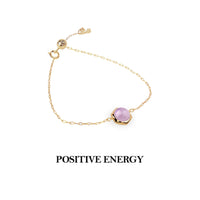 [Hexagon] Amethyst Bracelet-Hexagon Bracelet-La Meno