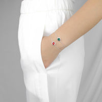 [Hexagon] Carnelian Bracelet-Hexagon Bracelet-La Meno