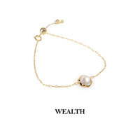 [Hexagon] Real Pearl Bracelet-Hexagon Bracelet-La Meno