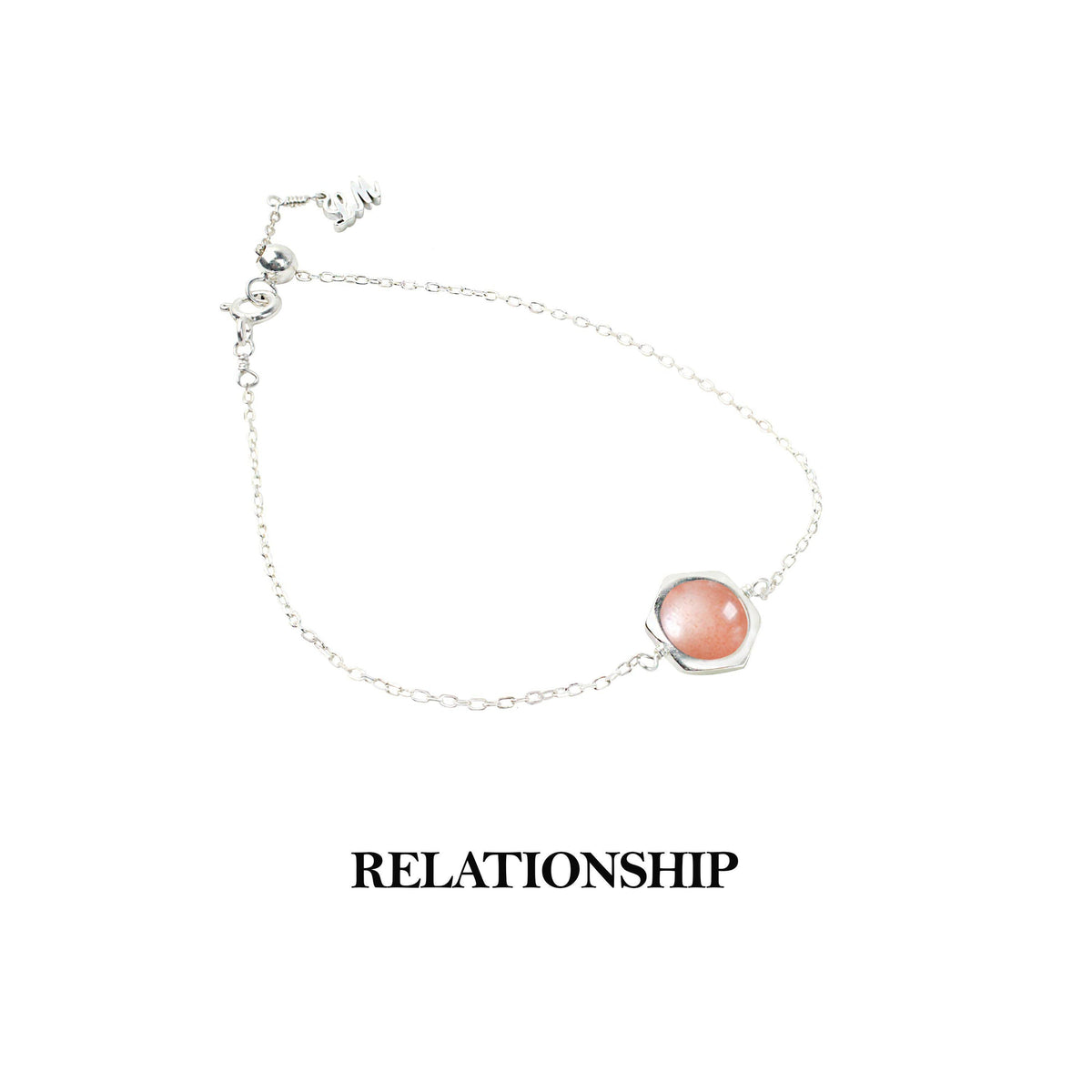 [Hexagon] Sunstone Bracelet-Hexagon Bracelet-La Meno