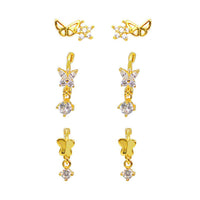 Butterfly Fly Away Earrings Set