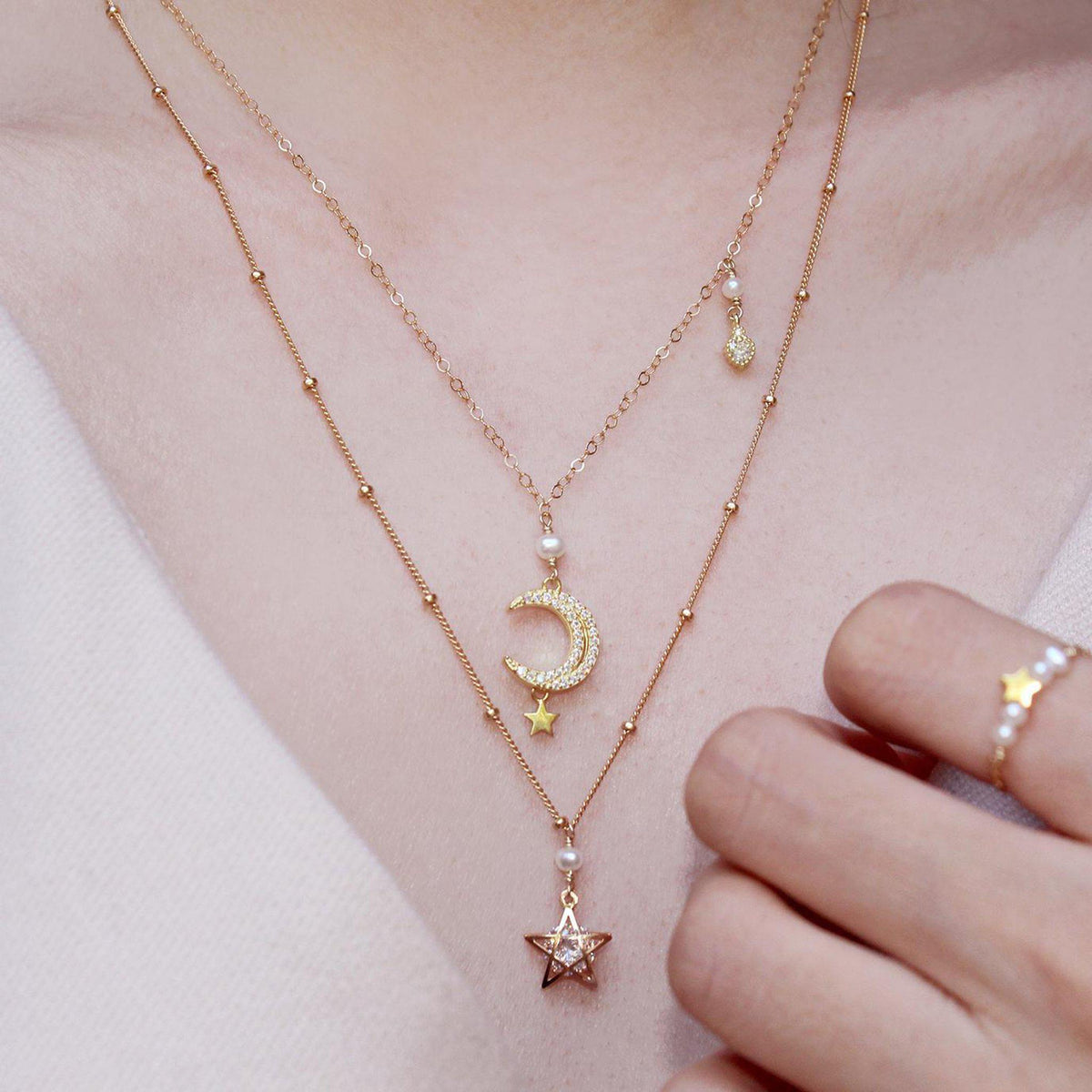 Little Shining Star Necklace-Adorn Necklace-La Meno