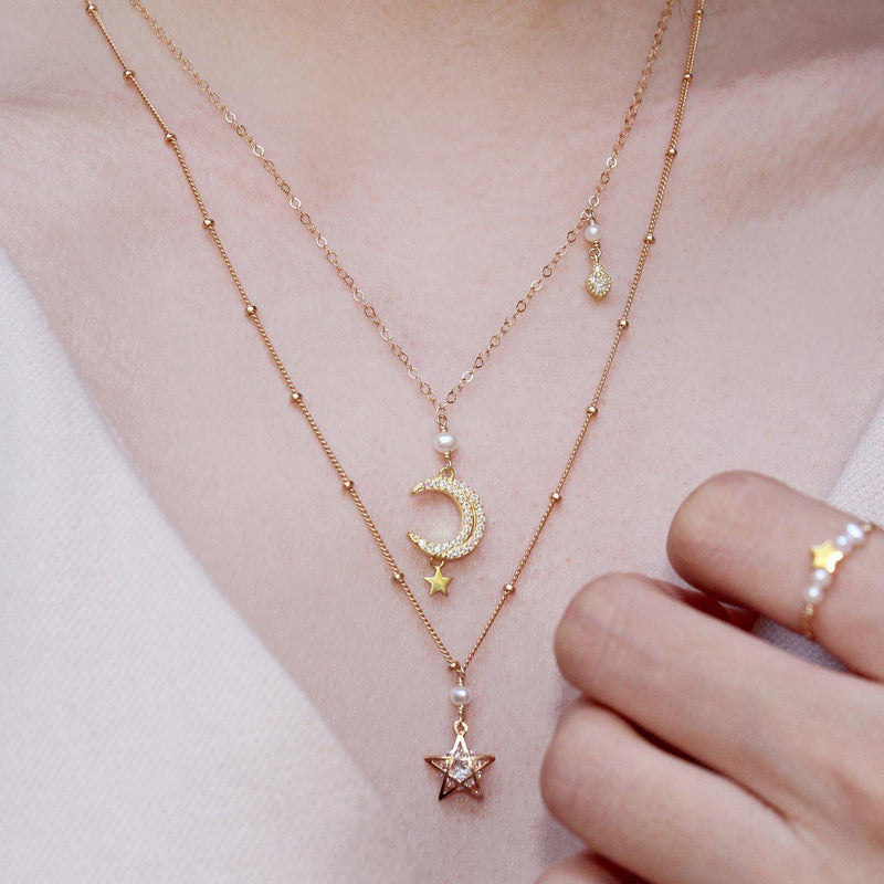 Little Shining Star Necklace-Adorn Necklace-La Meno