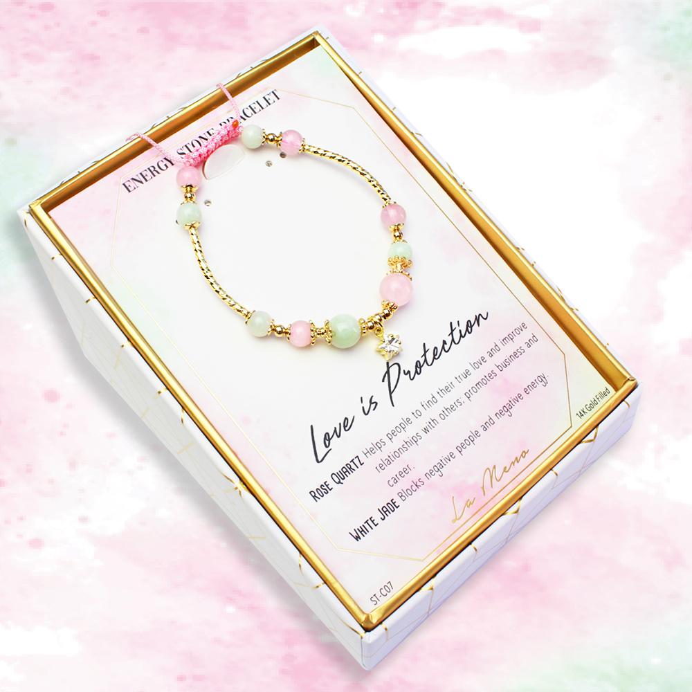 Qianle Healing Crystals Bracelet Triple Protection Gifts - India | Ubuy