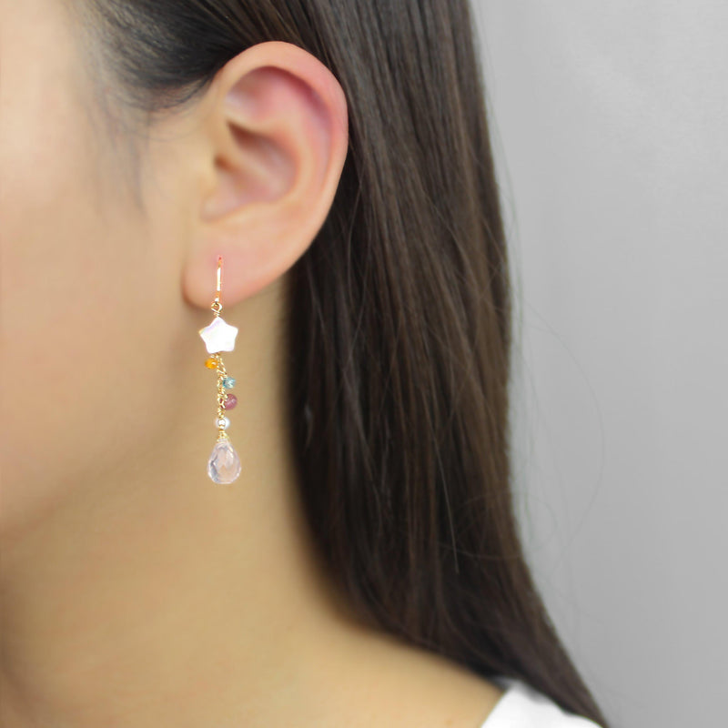 Loving the Pink Earring-Adorn Earring-La Meno