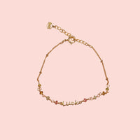 Luck Rainbow Tourmaline Bracelet-Adorn Bracelet-La Meno