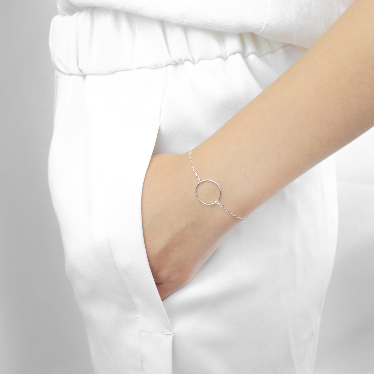[Lucky Charm] Big Circle-Lucky Charm Bracelet-La Meno