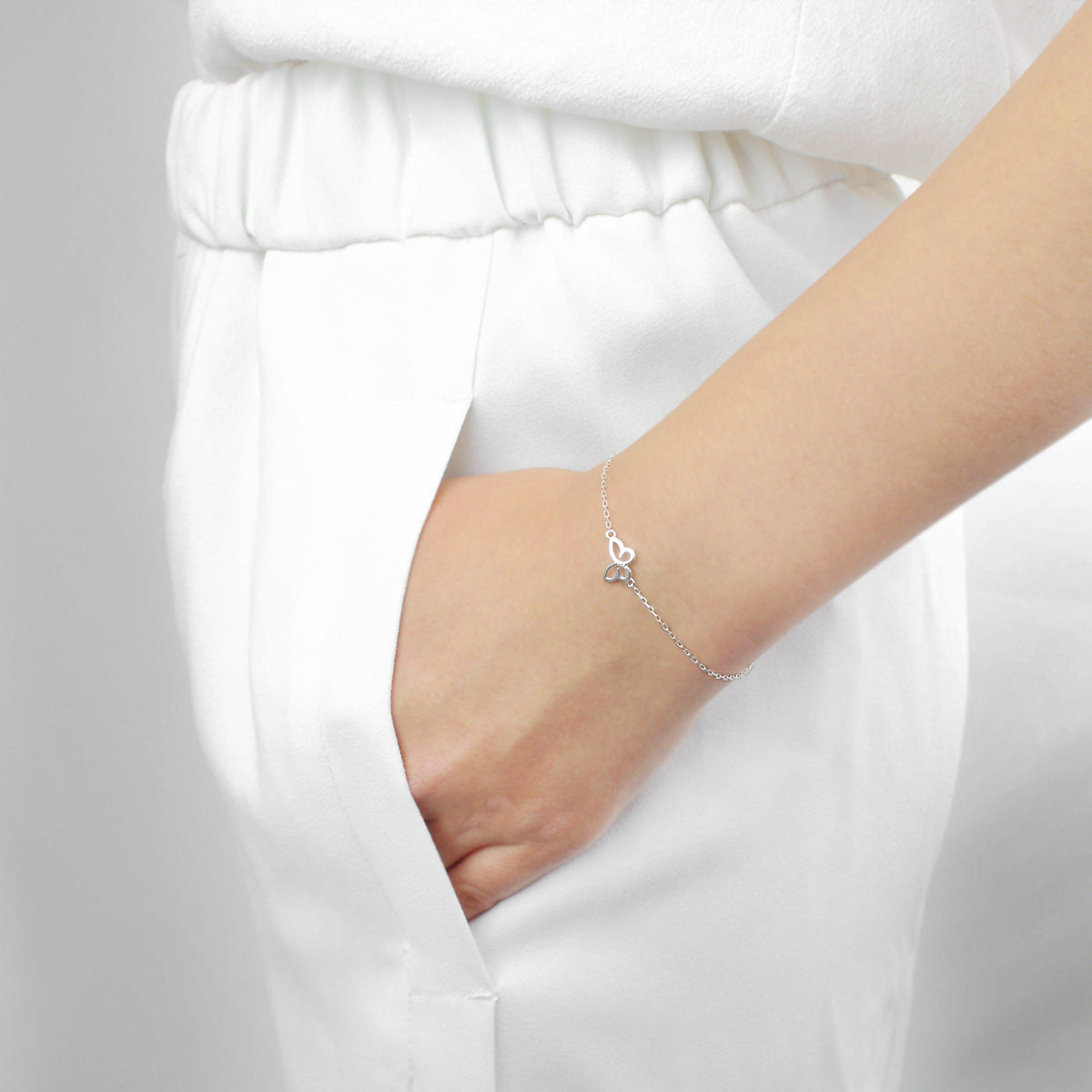 [Lucky Charm] Butterfly-Lucky Charm Bracelet-La Meno