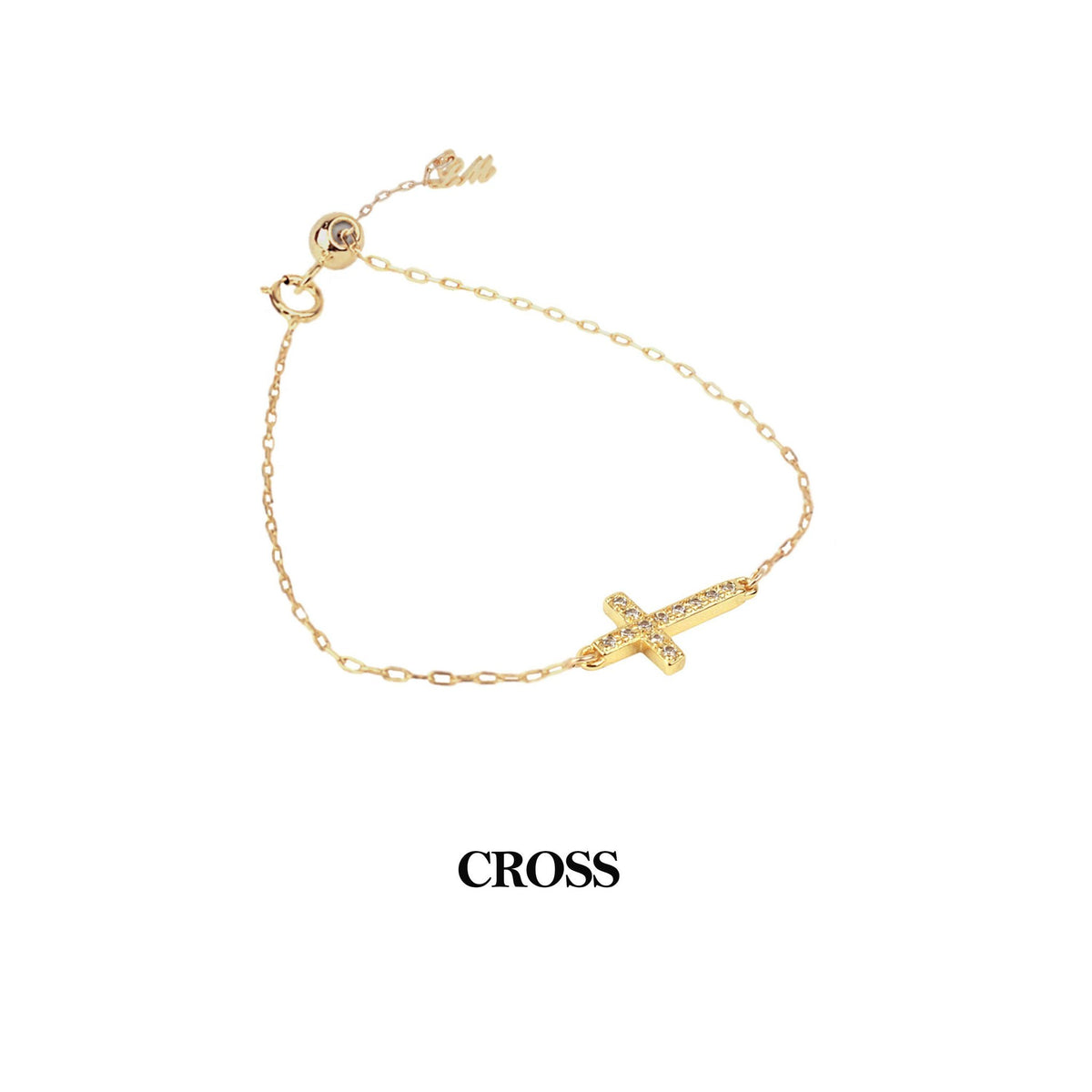 [Lucky Charm] Cross-Lucky Charm Bracelet-La Meno