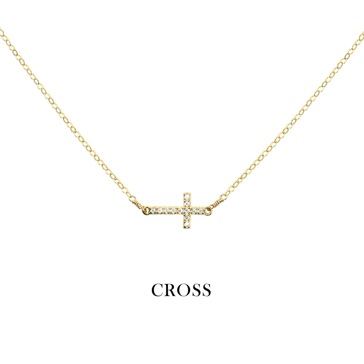 [Lucky Charm] Cross Necklace-Lucky Charm Necklace-La Meno