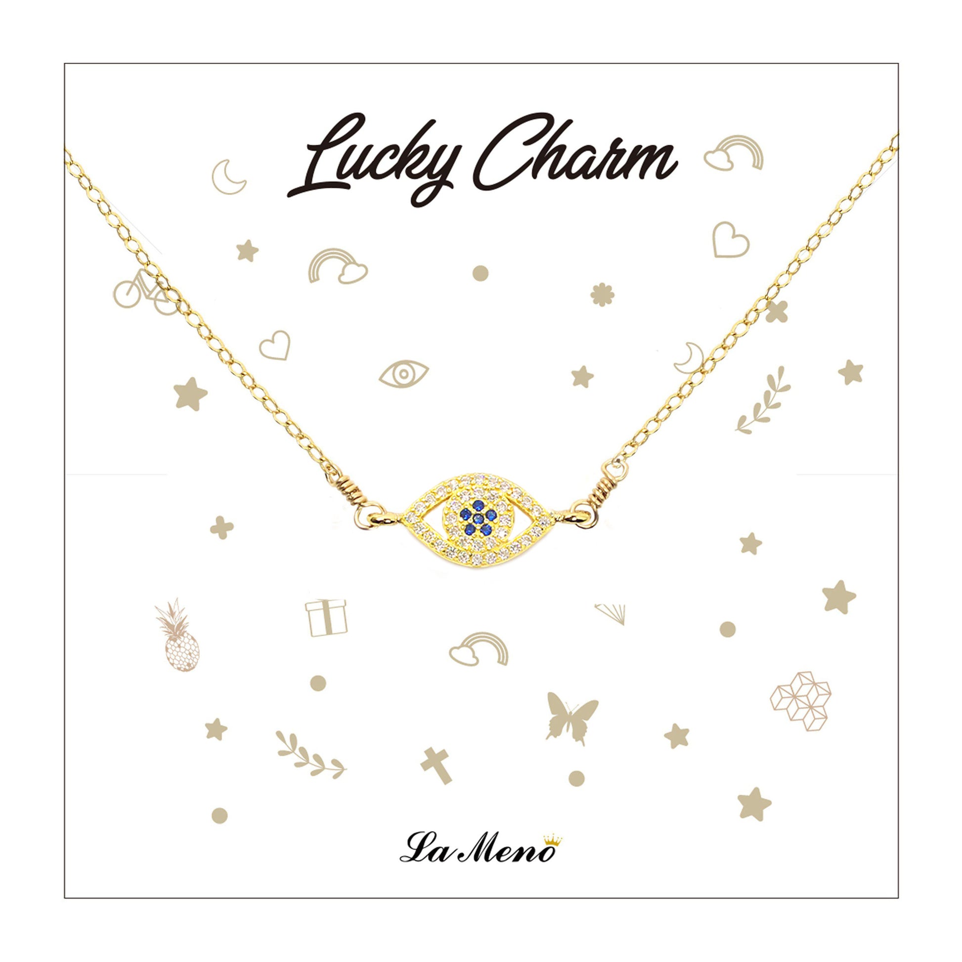 [Lucky Charm] Evil Eye Necklace