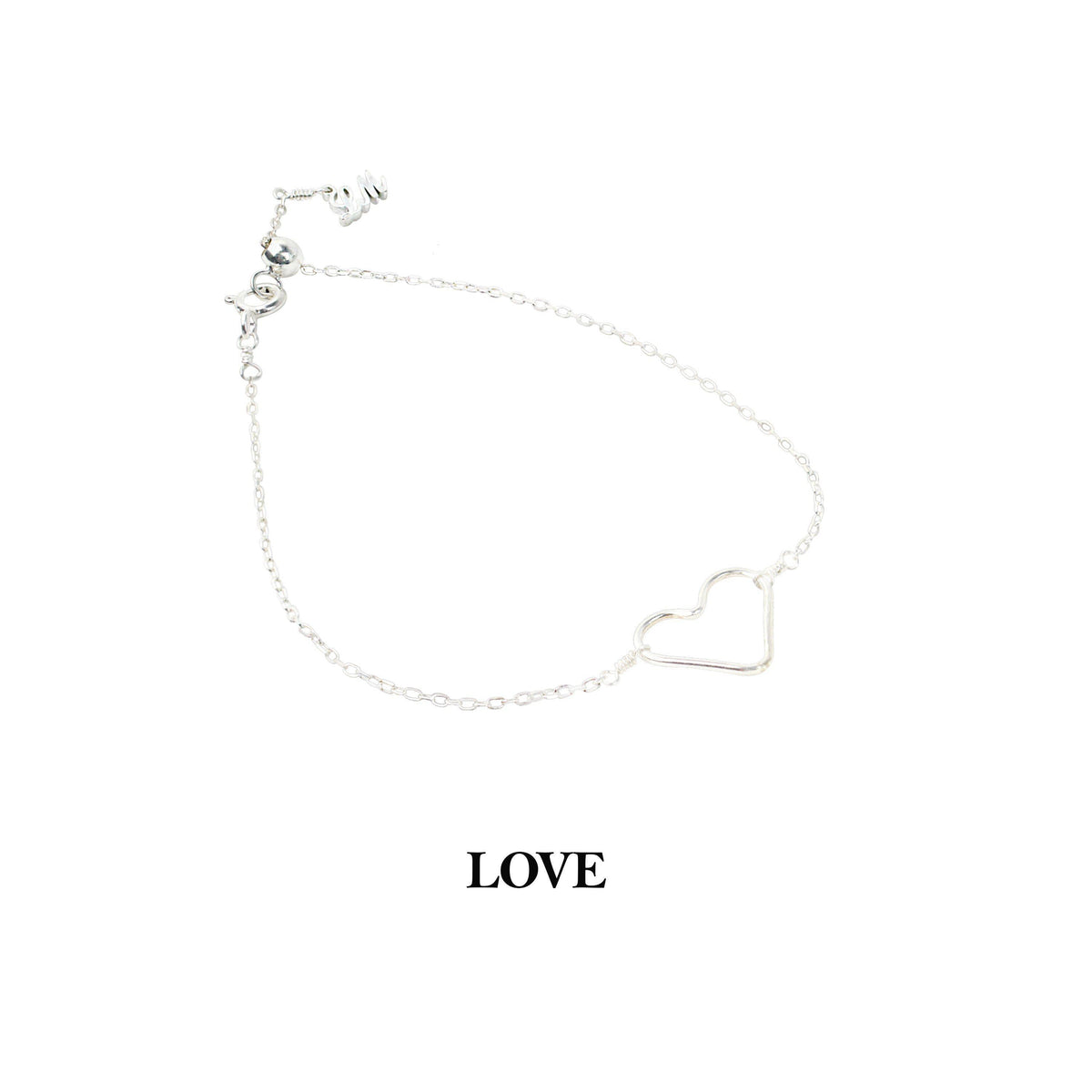 [Lucky Charm] Heart-Lucky Charm Bracelet-La Meno