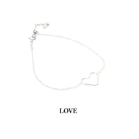 [Lucky Charm] Heart-Lucky Charm Bracelet-La Meno