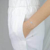 [Lucky Charm] Heart-Lucky Charm Bracelet-La Meno