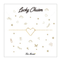 [Lucky Charm] Heart-Lucky Charm Bracelet-La Meno