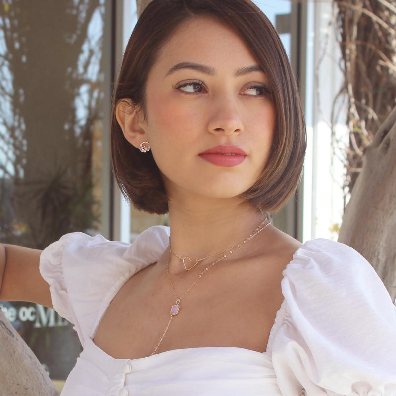 [Lucky Charm] Heart Necklace-Lucky Charm Necklace-La Meno