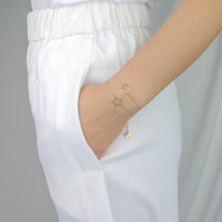 [Lucky Charm] Moon-Lucky Charm Bracelet-La Meno