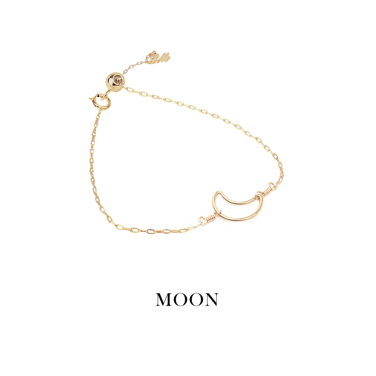 [Lucky Charm] Moon-Lucky Charm Bracelet-La Meno