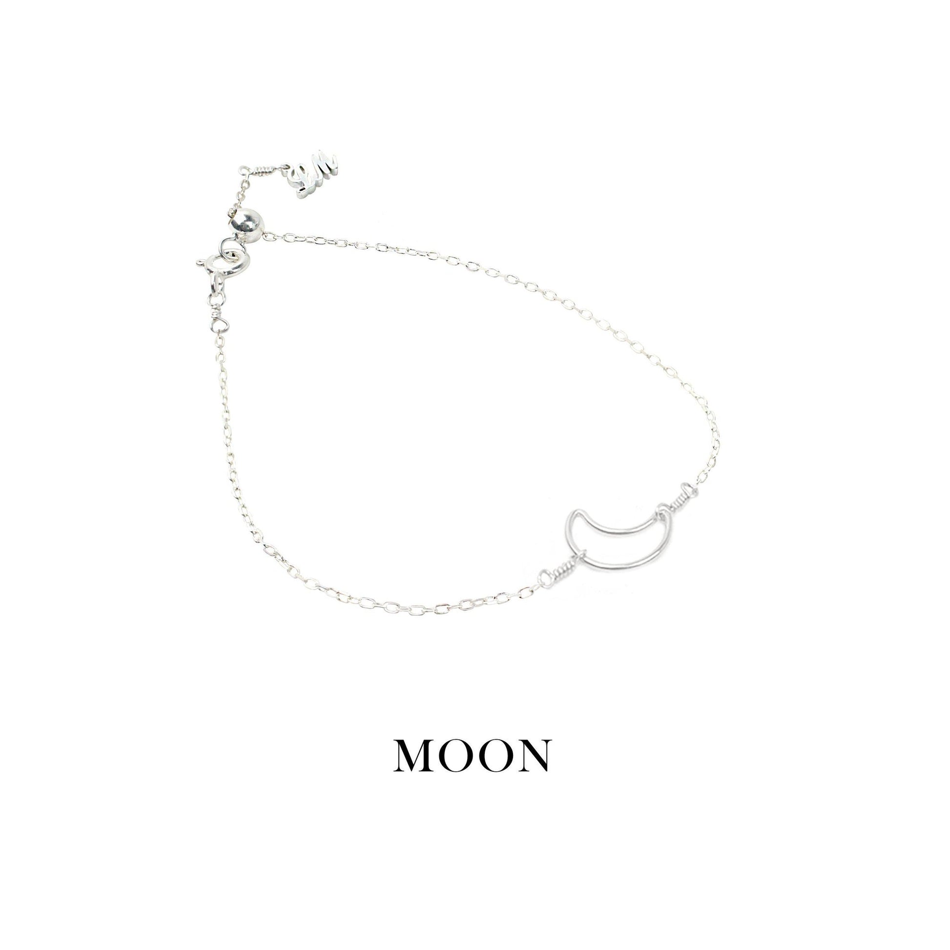 [Lucky Charm] Moon-Lucky Charm Bracelet-La Meno